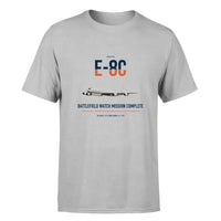 Thumbnail for E-8C Joint STARS design on light gray double-side t-shirt, single-side print