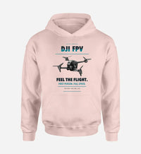 Thumbnail for DJI FPV design on pink hoodie single side