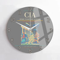 Thumbnail for Rome Ciampino Airport CIA Wall-Clock No-Frame - Gray