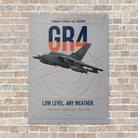 Thumbnail for Panavia Tornado GR4 vertical canvas print - no frame - light gray background