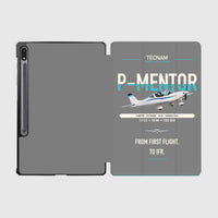 Thumbnail for Tecnam P-Mentor design on gray samsung tablet tablet case