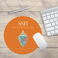 Thumbnail for Sharm El Sheikh International Airport (SSH) design on orange round mouse pad