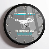 Thumbnail for DJI Phantom 3 Professional design on gray framed wall clock