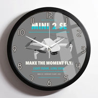 Thumbnail for DJI Mini 2 SE design on gray framed wall clock