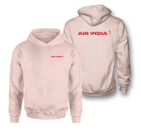 Thumbnail for Air India Airlines logo on pink double side hoodie