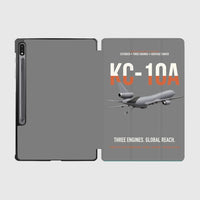Thumbnail for KC-10A EXTENDER design on gray samsung tablet tablet case
