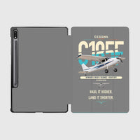 Thumbnail for Cessna A185F Skywagon design on gray samsung tablet tablet case