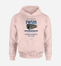 Thumbnail for PW500 design on pink hoodie single side