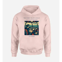 Thumbnail for VINTAGE G4368 - The Ferry Pilot's Ocean - Premium Hoodie design on pink premium