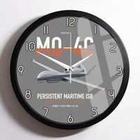 Thumbnail for MQ-4C Triton IFC-4 design on gray framed wall clock