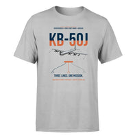 Thumbnail for KB-50J Superfortress design on light gray double-side t-shirt, single-side print