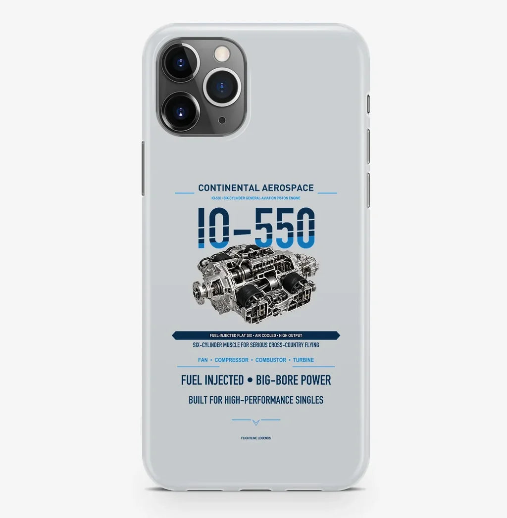 IO-550 Case ProMax design on light gray iphone case promax