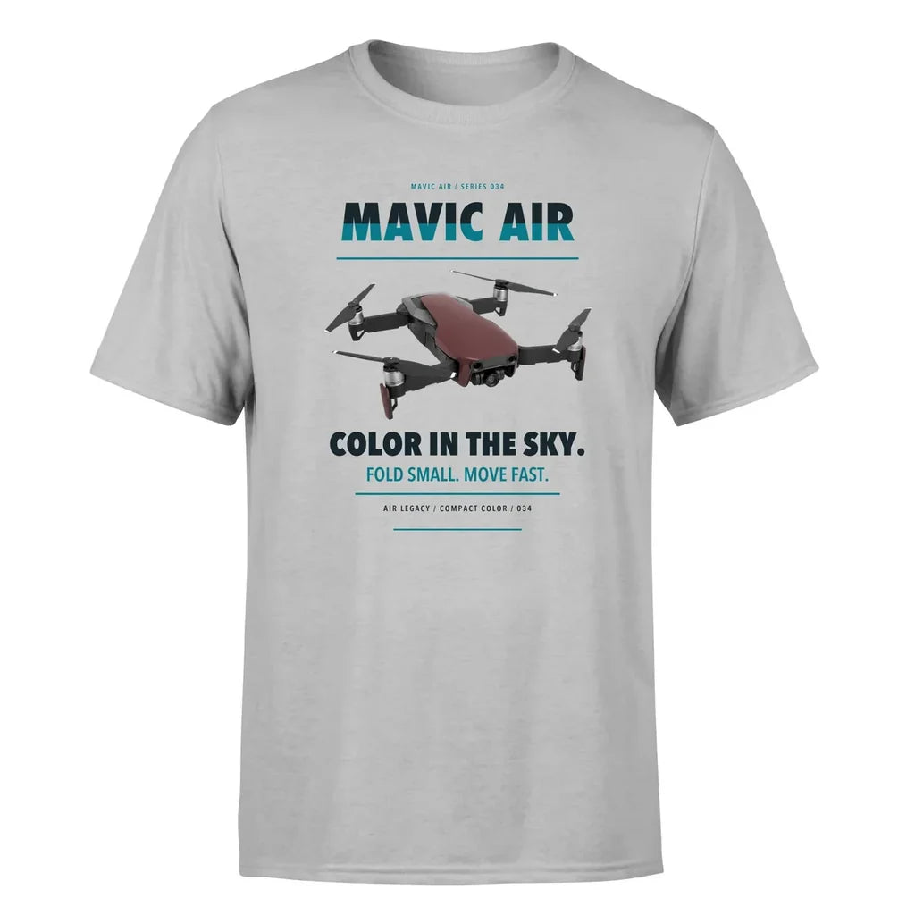 DJI Mavic Air design on light gray single side