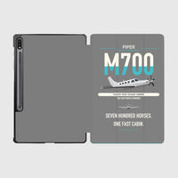 Thumbnail for Piper M700 Fury design on gray samsung tablet tablet case