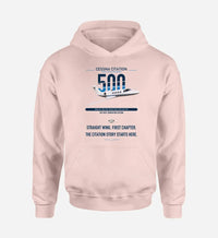 Thumbnail for Cessna Citation 500 - Citation I design on pink double-side hoodie, single-side print