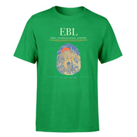 Thumbnail for Erbil International Airport (EBL) T-Shirt single-side front print in Green | erbil-international-airport-ebl-double-side-t-shirt