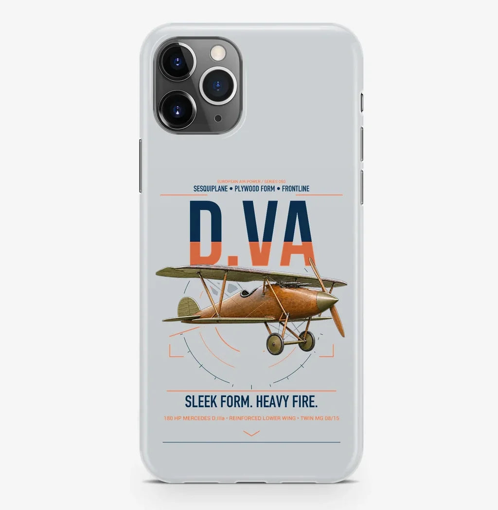 Albatros D.Va design on light gray magsafe iphone case, for iPhone Pro Max
