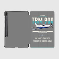 Thumbnail for Daher TBM 900 design on gray samsung tablet tablet case