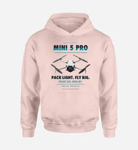 Thumbnail for DJI Mini 5 Pro design on pink hoodie single side