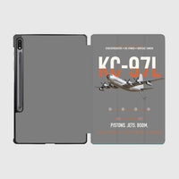 Thumbnail for KC-97L STRATOFREIGHTER design on gray samsung tablet tablet case