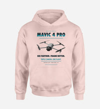 Thumbnail for DJI Mavic 4 Pro design on pink hoodie single side