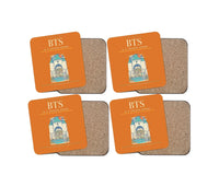 Thumbnail for M. R. Stefanik Airport BTS Coaster 4-Pieces-Set - Orange