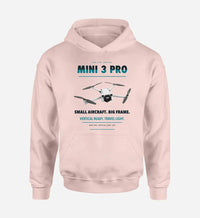 Thumbnail for DJI Mini 3 Pro design on pink hoodie single side