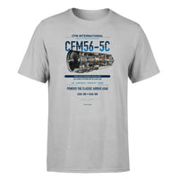 Thumbnail for CFM56-5C design on light gray single side