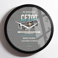 Thumbnail for CF700 design on gray framed wall clock