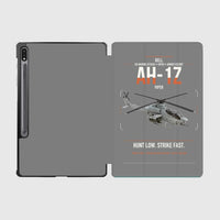 Thumbnail for Bell AH-1Z Viper design on gray samsung tablet tablet case