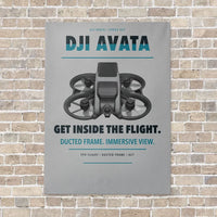 Thumbnail for DJI Avata vertical canvas print - no frame - light gray background