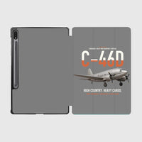 Thumbnail for C-46D Commando design on gray samsung tablet tablet case
