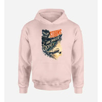 Thumbnail for SIGNAL 654 - Storms Look Smaller From The Cockpit design on pink hoodie single side