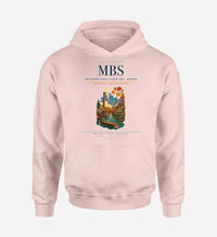 Thumbnail for MBS International Airport (MBS) design on pink hoodie single-side print