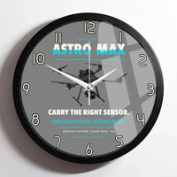 Thumbnail for Freefly Astro Max design on gray framed wall clock
