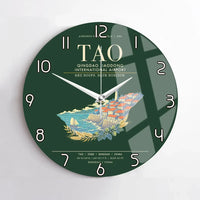 Thumbnail for Qingdao Jiaodong International Airport TAO Wall-Clock No-Frame - Dark Green