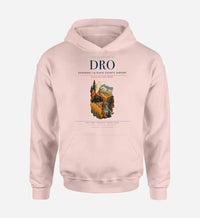 Thumbnail for Durango–La Plata County Airport (DRO) design on pink hoodie single-side print