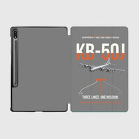Thumbnail for KB-50J Superfortress design on gray samsung tablet tablet case