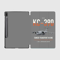 Thumbnail for Embraer KC-390 Millennium design on gray samsung tablet tablet case