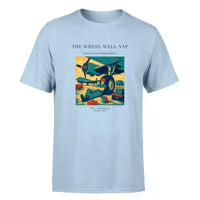 Thumbnail for VINTAGE G4267 - The Wheel Well Nap - Premium T-Shirt design on lightblue premium t shirt