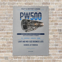Thumbnail for PW500 vertical canvas print - no frame - light gray background