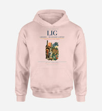 Thumbnail for Limoges – Bellegarde Airport (LIG) design on pink hoodie single-side print