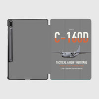 Thumbnail for Transall C-160D design on gray samsung tablet tablet case