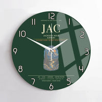 Thumbnail for Jackson Hole Airport JAC Wall-Clock No-Frame - Dark Green