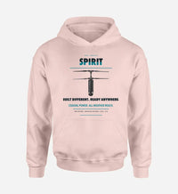 Thumbnail for Ascent AeroSystems Spirit design on pink hoodie single side