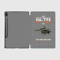 Thumbnail for Airbus UH-72A Lakota design on gray samsung tablet tablet case