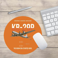 Thumbnail for KB-29P SUPERFORTRESS design on orange round mouse pad