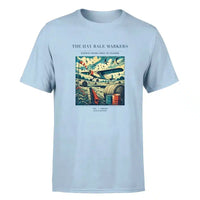 Thumbnail for VINTAGE G4387 - The Hay Bale Markers - Premium T-Shirt design on lightblue premium t shirt