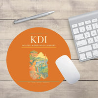 Thumbnail for Wolter Monginsidi Airport (KDI) design on orange round mouse pad