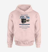 Thumbnail for JT9D-7R4 design on pink hoodie single side